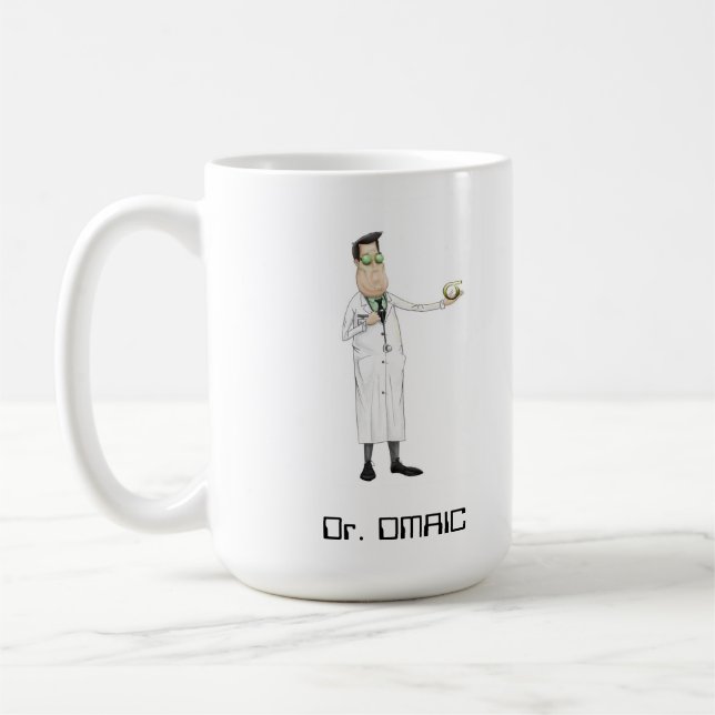 DR. DMAIC Tall Coffee Mug (Left)