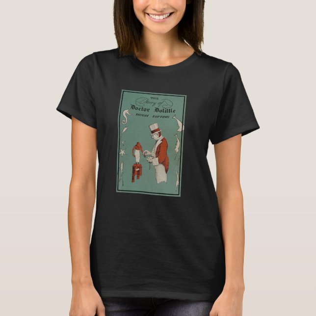 Dr Dolittle Book Cover T-Shirt (Front)