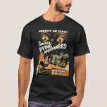 Dr Dracula&#39;s Living Nightmares Spook Show T-shirt at Zazzle