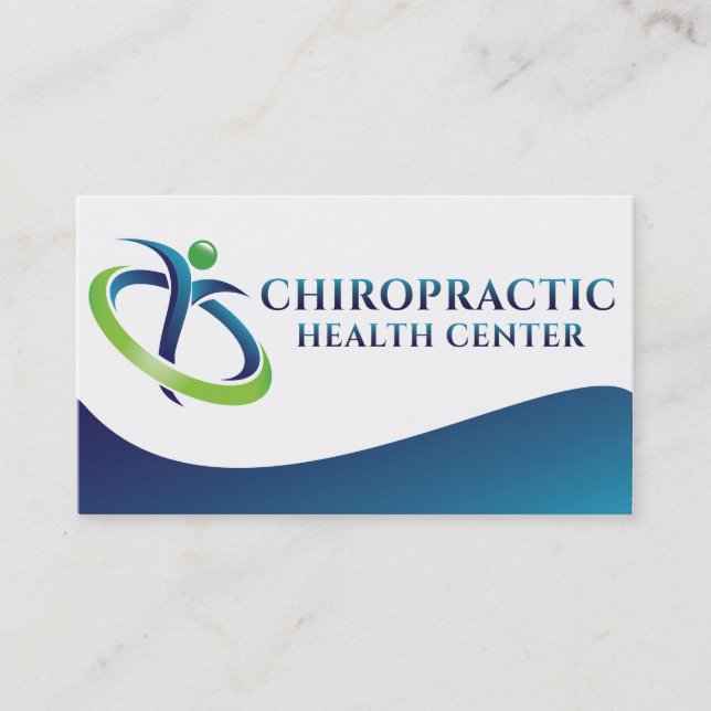 Dr. Eric Saugen's Chiropractic Business Card (Front)