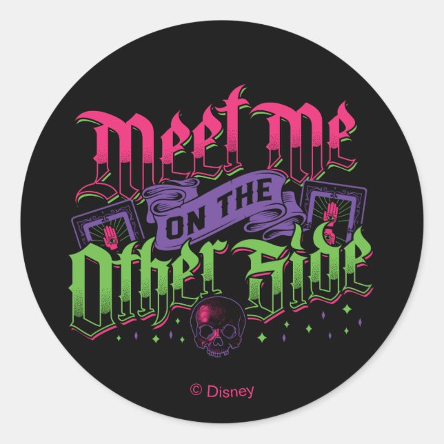 Dr. Facilier | Meet Me Classic Round Sticker (Front)