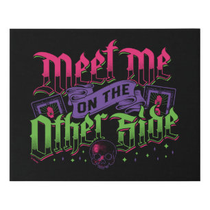 Dr. Facilier   Meet Me Faux Canvas Print