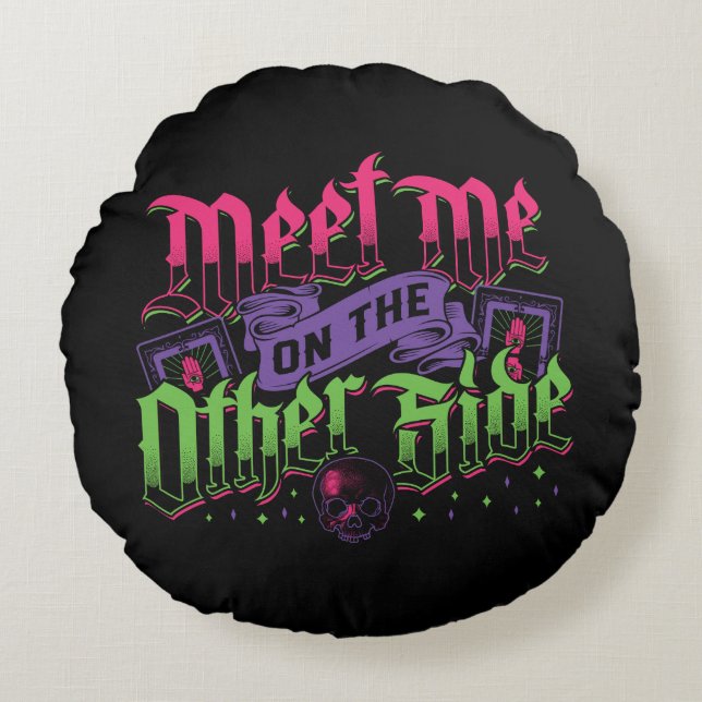 Dr. Facilier | Meet Me Round Pillow (Front)