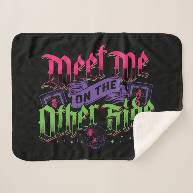 Dr. Facilier | Meet Me Sherpa Blanket (Front (Horizontal))