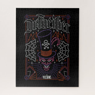 Dr. Facilier   Neon Face Jigsaw Puzzle