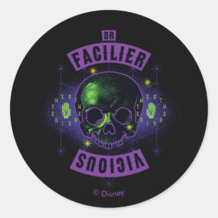 Dr. Facilier Vicious Classic Round Sticker