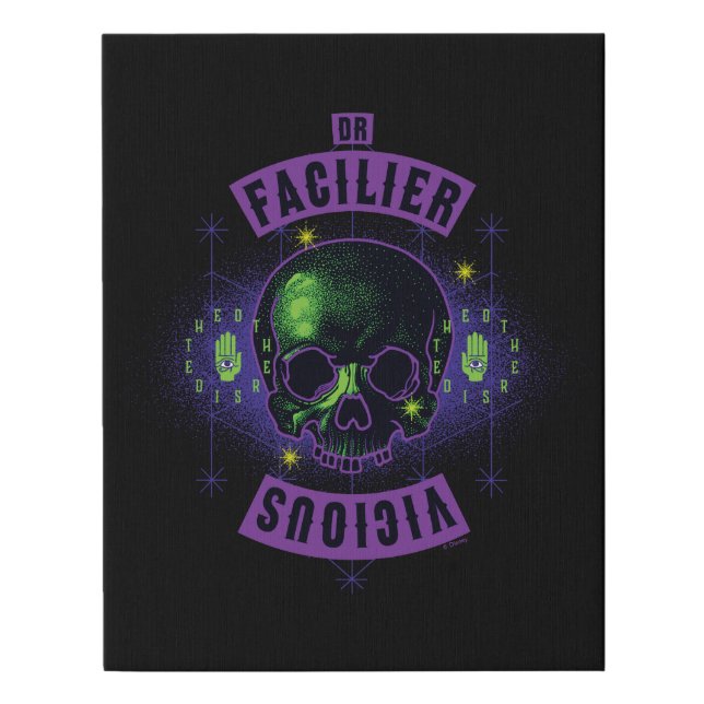 Dr. Facilier | Vicious Faux Canvas Print (Front)