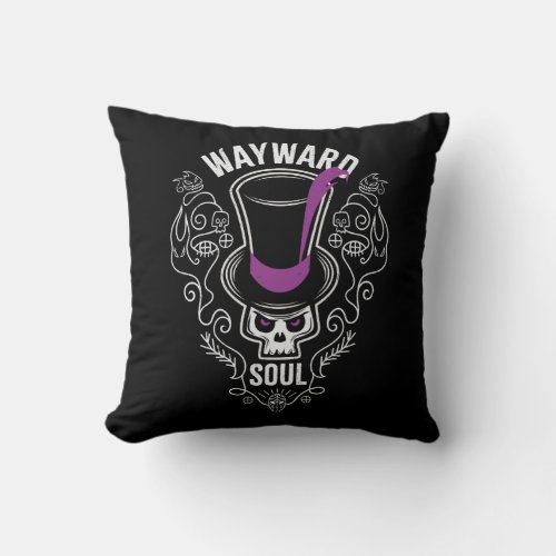 Dr Facilier  Wayward Soul Throw Pillow