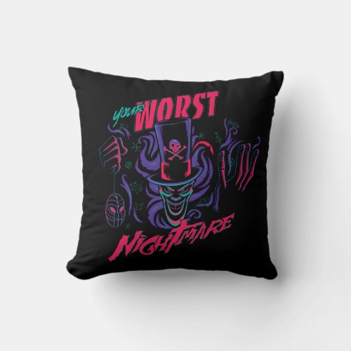 Dr Facilier  Your Worst Nightmare Throw Pillow
