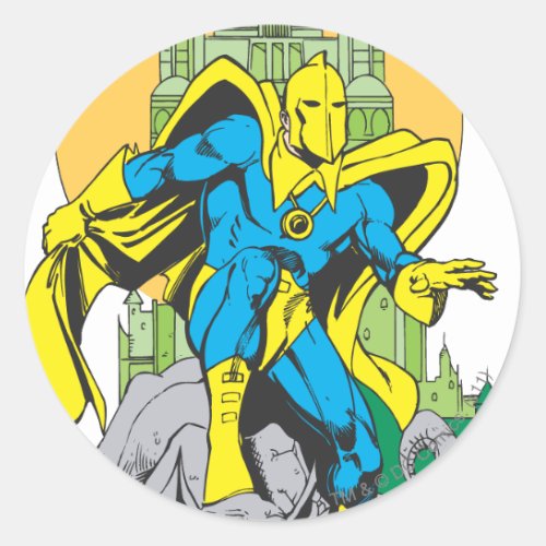 Dr Fate  Invisible Tower Classic Round Sticker