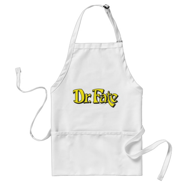 Dr. Fate Logo Adult Apron (Front)