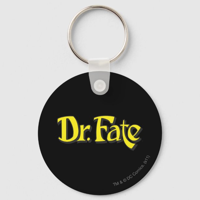 Dr. Fate Logo Keychain (Front)