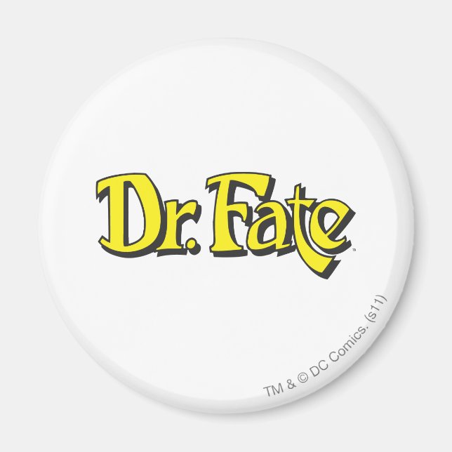 Dr. Fate Logo Magnet (Front)