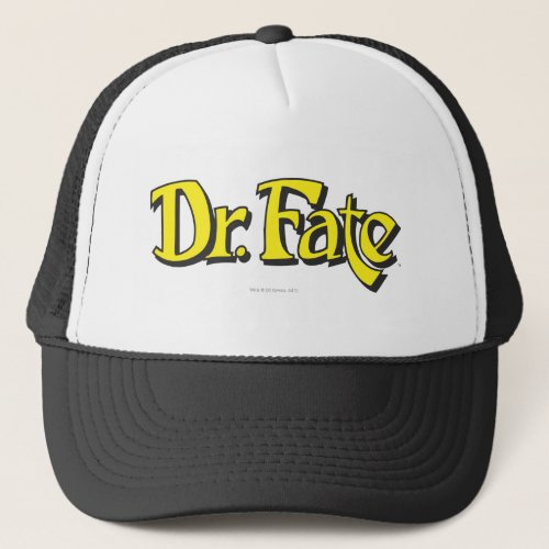 Dr Fate Logo Trucker Hat