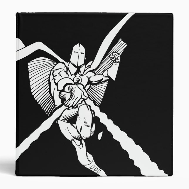 Dr. Fate Magic Outline 3 Ring Binder (Front)