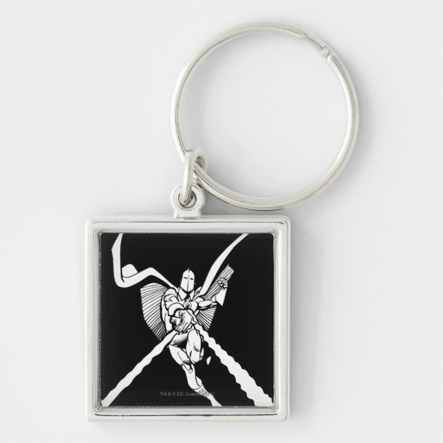 Dr. Fate Magic Outline Keychain (Front)