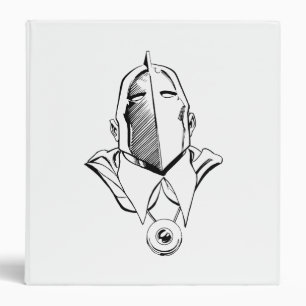 Dr. Fate Mask Outline Binder