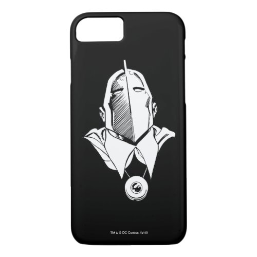 Dr Fate Mask Outline iPhone 87 Case