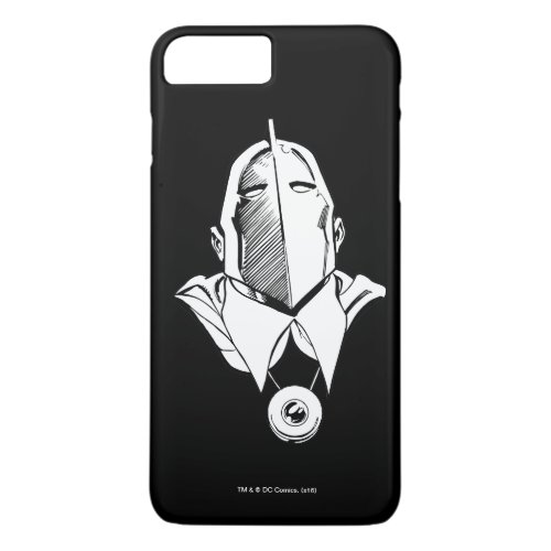Dr Fate Mask Outline iPhone 8 Plus7 Plus Case
