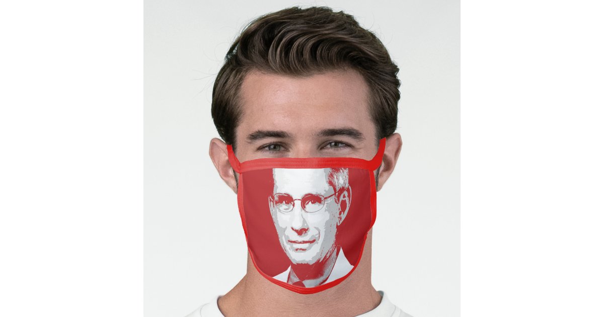 DR FAUCI FACE MASK | Zazzle.com