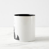 Dr. Fauci Facepalm Two-Tone Coffee Mug (Center)