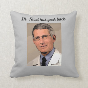 Dr. Fauci Throw Pillow