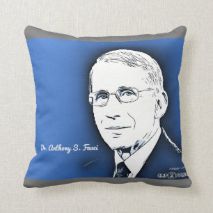 Dr. Fauci Throw Pillow