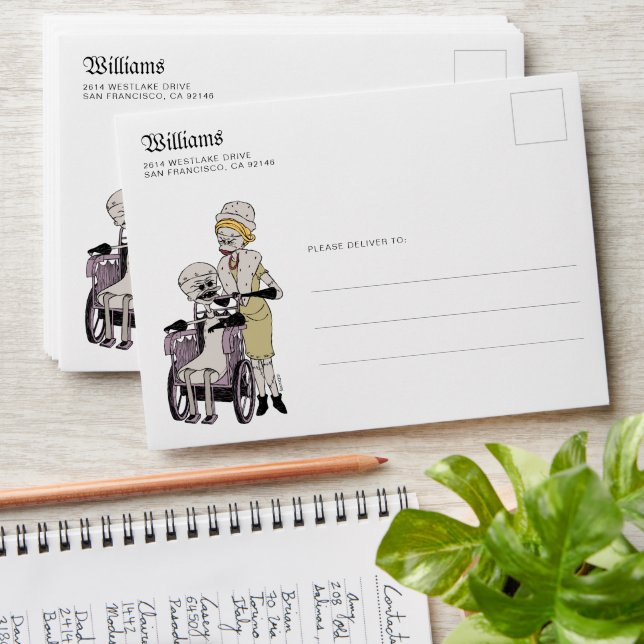 Dr. Finkelstein & Jewel Envelope (Stacked)