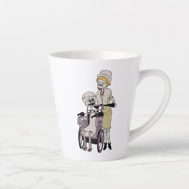 Dr. Finkelstein & Jewel Latte Mug (Right)