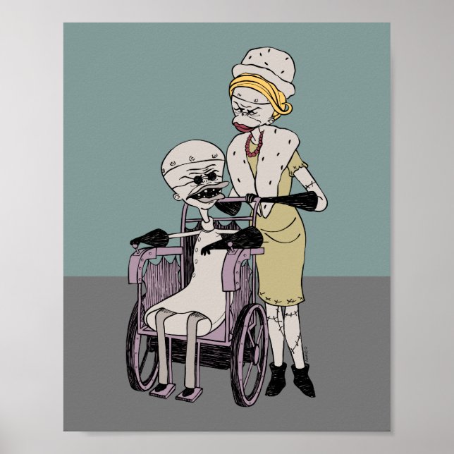 Dr. Finkelstein & Jewel Poster (Front)