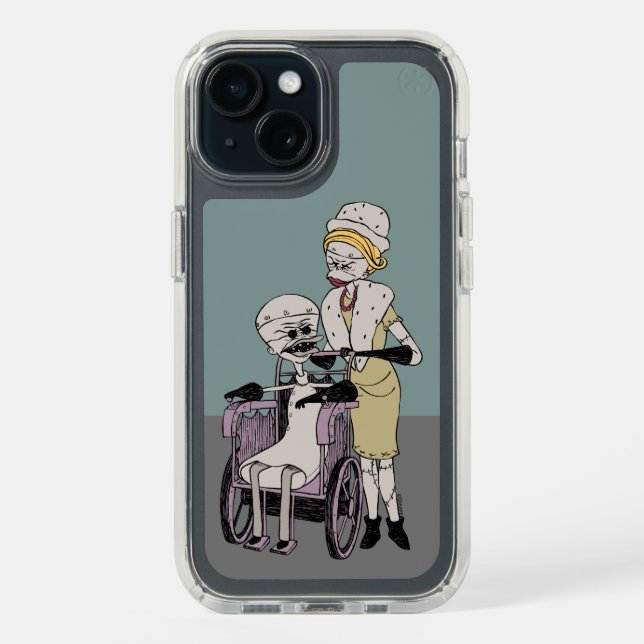 Dr. Finkelstein & Jewel Speck iPhone Case (Front (Black))