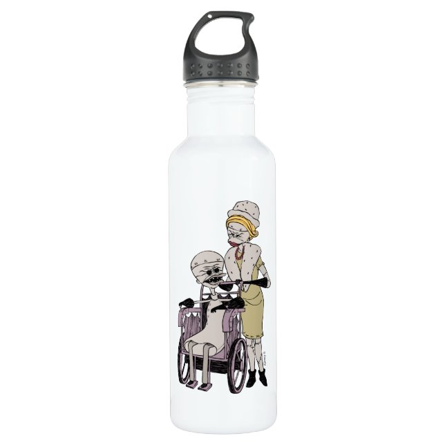 Dr. Finkelstein & Jewel Stainless Steel Water Bottle (Front)