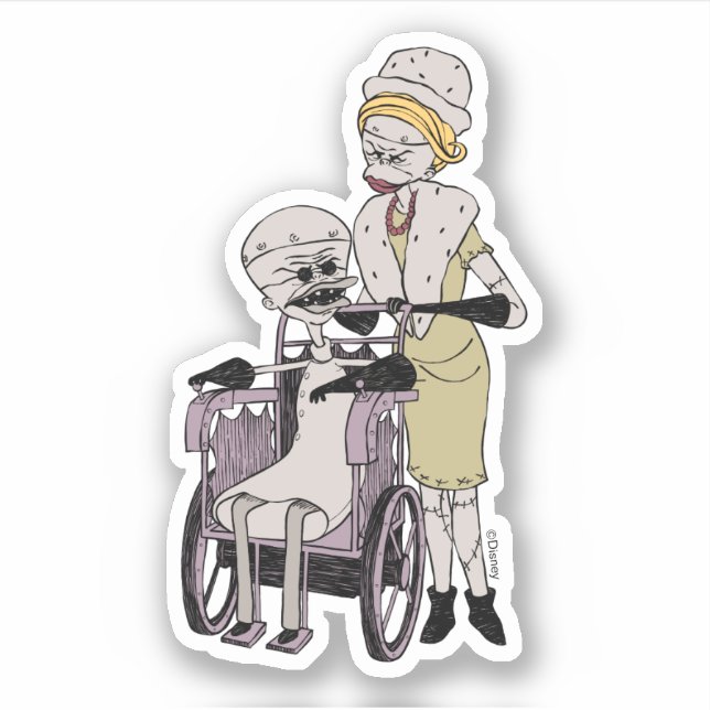 Dr. Finkelstein & Jewel Sticker (Front)