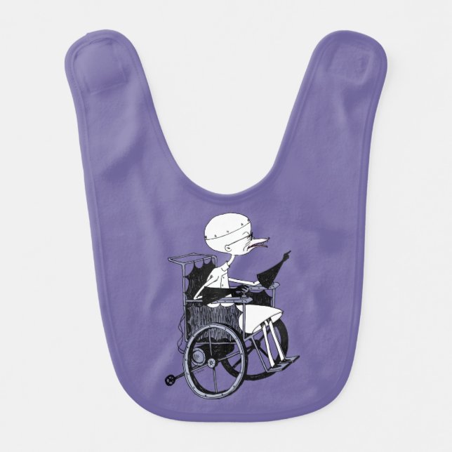 Dr. Finkelstein | Mad Scientist Baby Bib (Front)