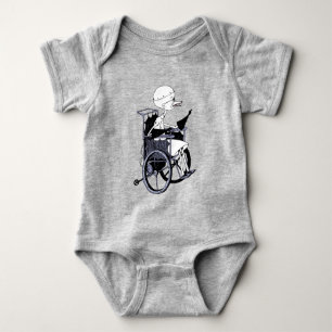 Dr. Finkelstein   Mad Scientist Baby Bodysuit