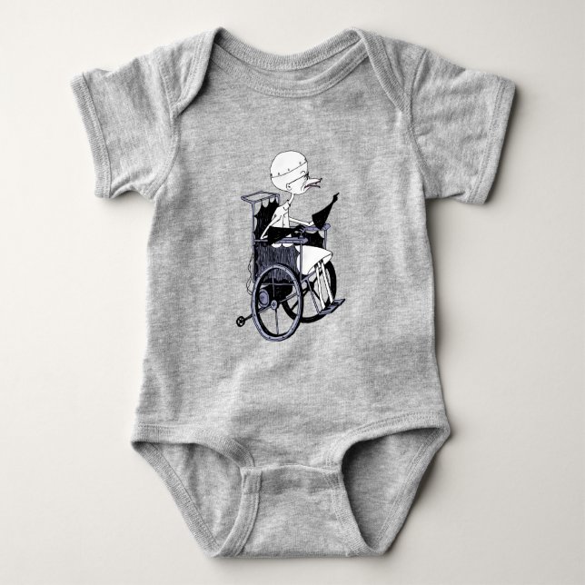 Dr. Finkelstein | Mad Scientist Baby Bodysuit (Front)
