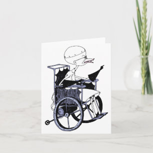 Dr Finkelstein Mad Scientist Baby  Card