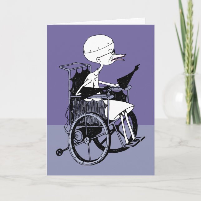 Dr. Finkelstein | Mad Scientist Card (Front)