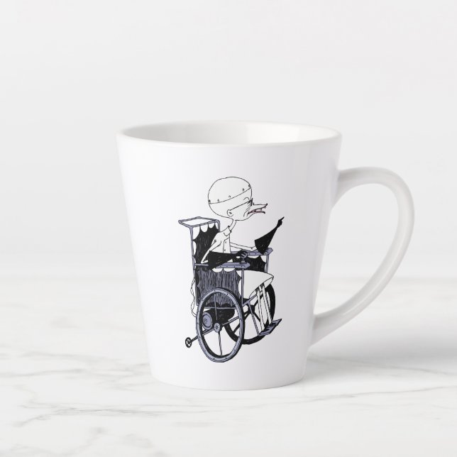 Dr. Finkelstein | Mad Scientist Latte Mug (Right)