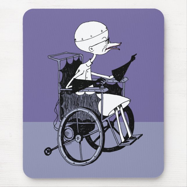 Dr. Finkelstein | Mad Scientist Mouse Pad (Front)