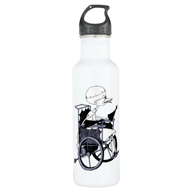 Dr. Finkelstein | Mad Scientist Stainless Steel Water Bottle (Front)