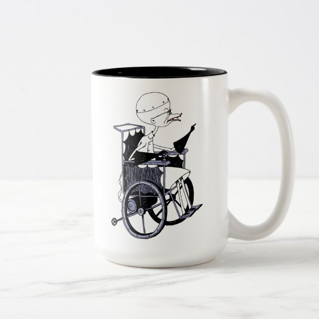 Dr. Finkelstein | Mad Scientist Two-Tone Coffee Mug (Right)