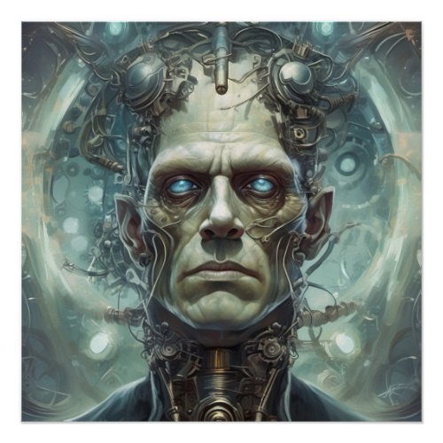 Dr Frankensteins Monster _ Modern Prometheus Poster