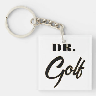 Dr. Golf Funny Design for Golf Lovers            Keychain