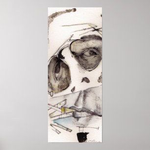 Dr. Gonzo as Hunter S. Thompson Poster