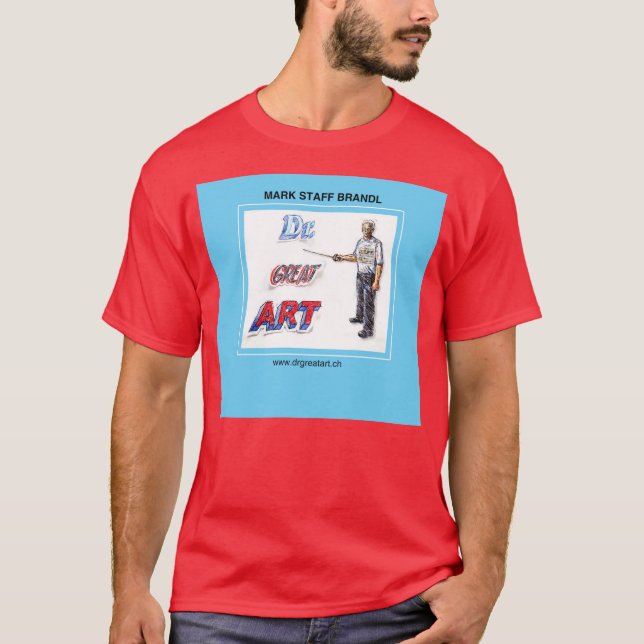 Dr Great Art Logo T Shirt (Front)