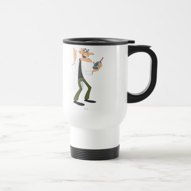 Dr. Heinz Doofenshmirtz 2 Travel Mug (Right)