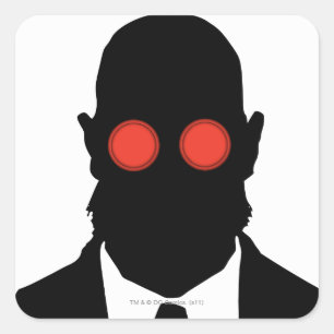 Dr. Hugo Strange Silo Square Sticker