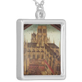 Dr. J. King's Sermon at St. Pauls Cathedral Silver Plated Necklace (Front Left)
