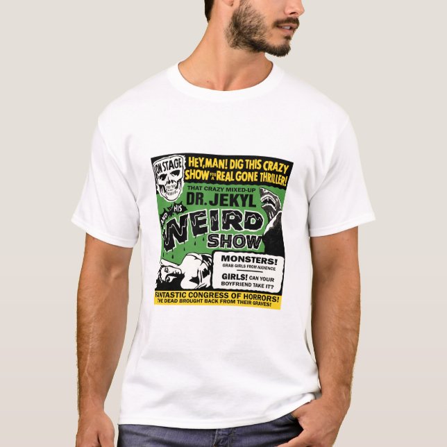 Dr Jekyl's Weird Show T-Shirt (Front)